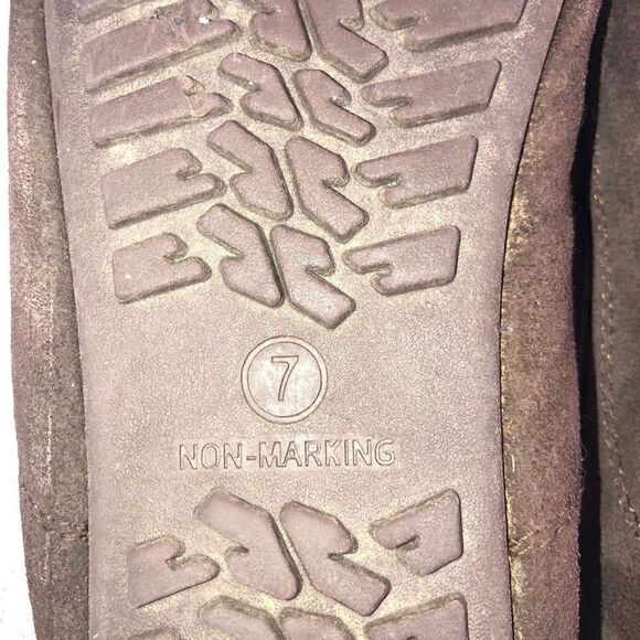 Goodfellow suede slippers dark brown size 7 - Picture 9 of 9